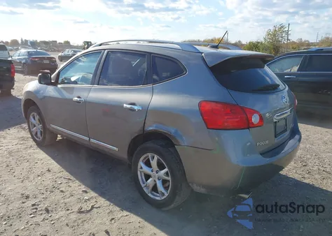 2011 Nissan Rogue Sv из США, поврежденный, VIN JN8AS5MV8BW670966